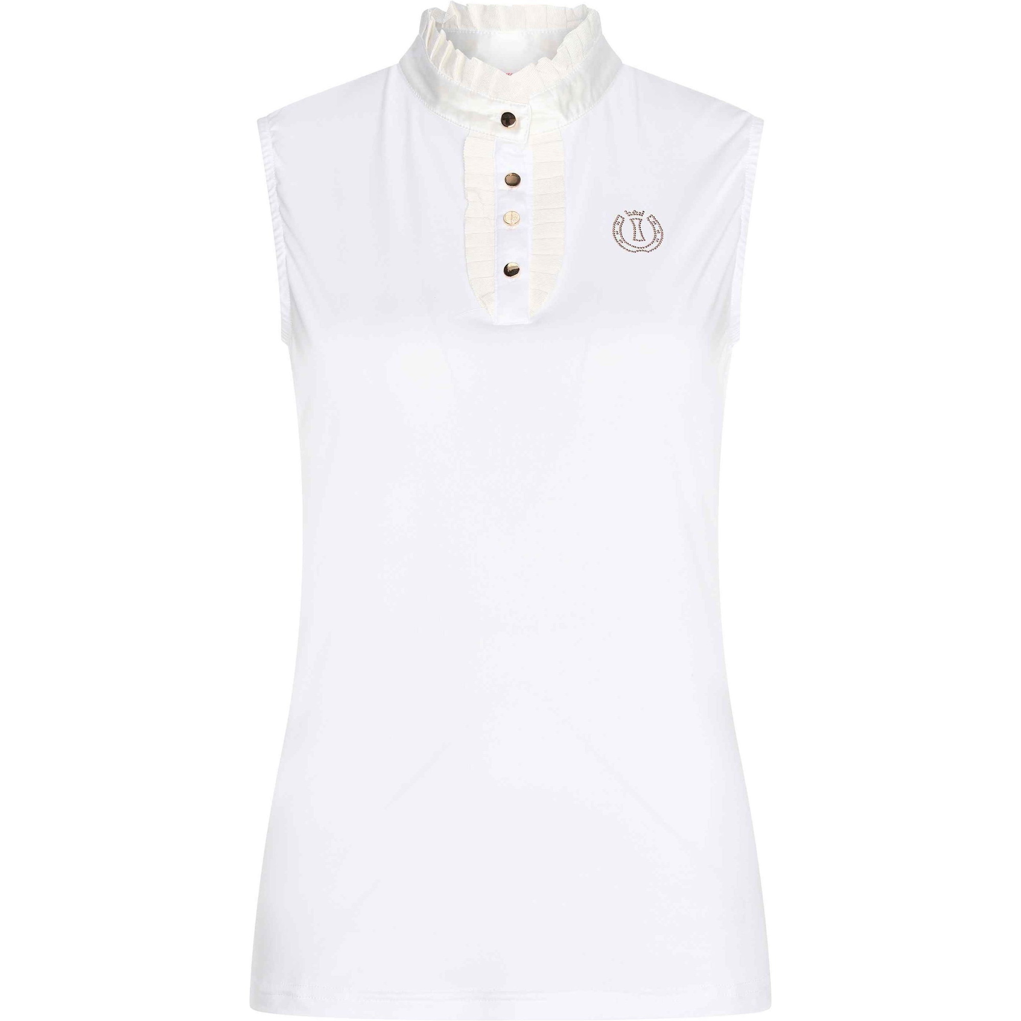 2023 Imperial Riding Womens Triumph Sleeveless Competition Top KL35123012 - White